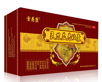 國藥雪壽康靈芝益壽膠囊